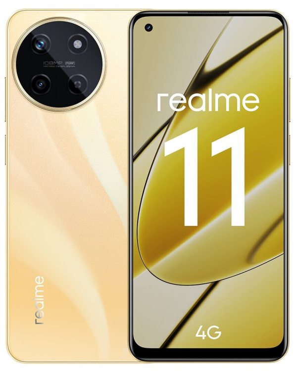 Купить Смартфон Realme 11 8/128GB Золотистый
